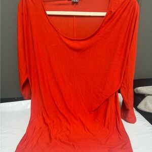 Elegant Red Women's Top